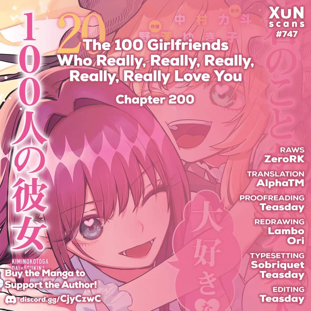 The 100 Girlfriends Who Really, Really, Really, Really, Really Love You - Chapter 200 Page 1