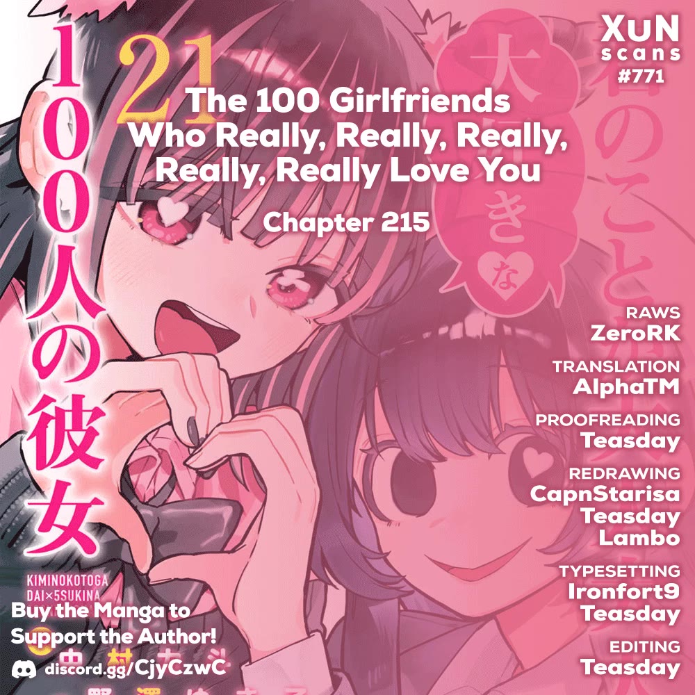 The 100 Girlfriends Who Really, Really, Really, Really, Really Love You - Chapter 215 Page 1