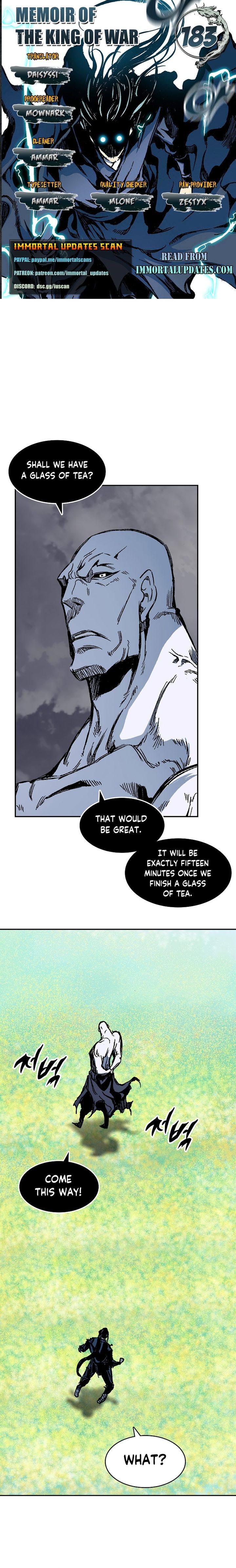 Memoir Of The God Of War - Chapter 183 Page 1