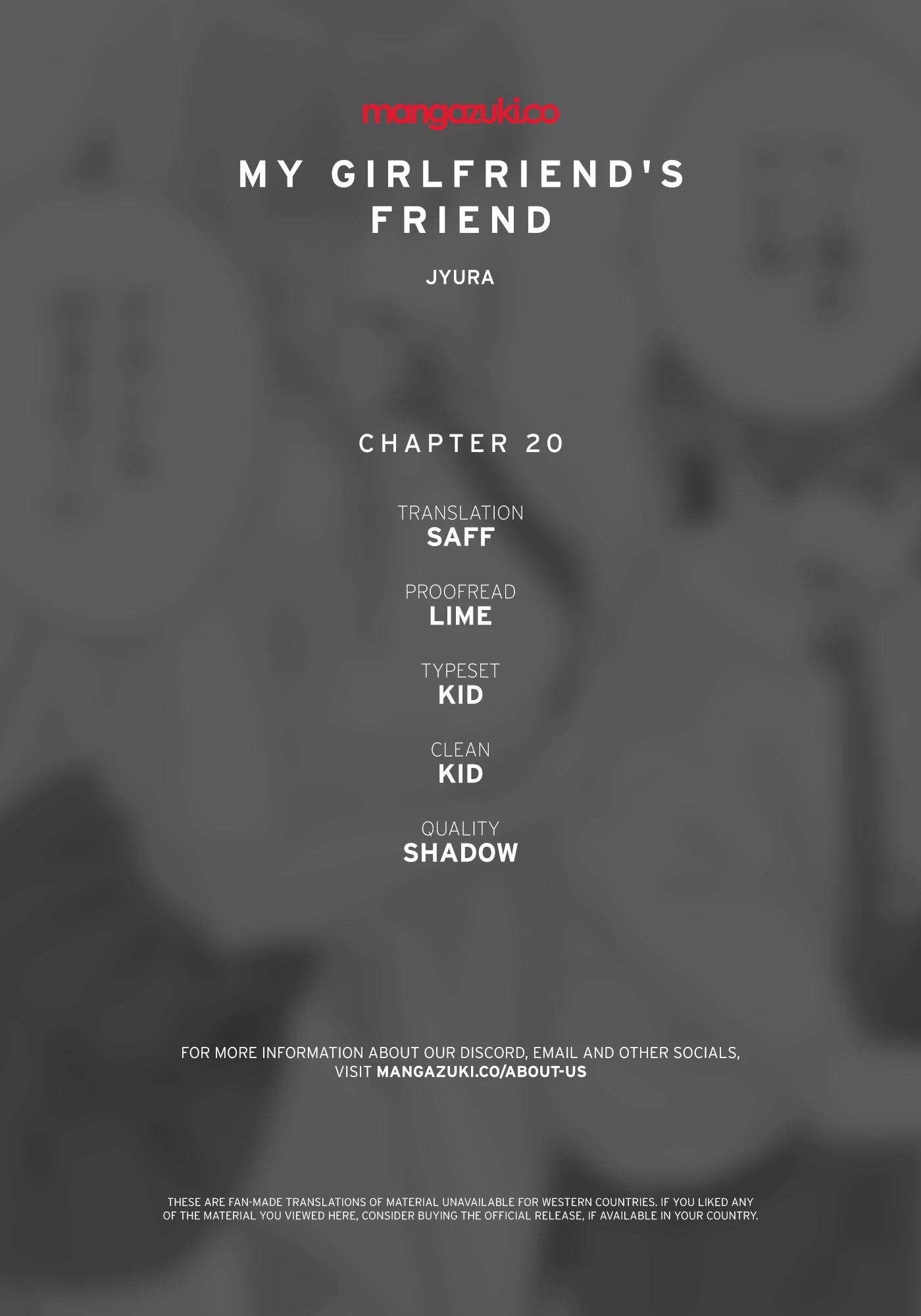 My Girlfriend's Friend - Chapter 20 Page 1