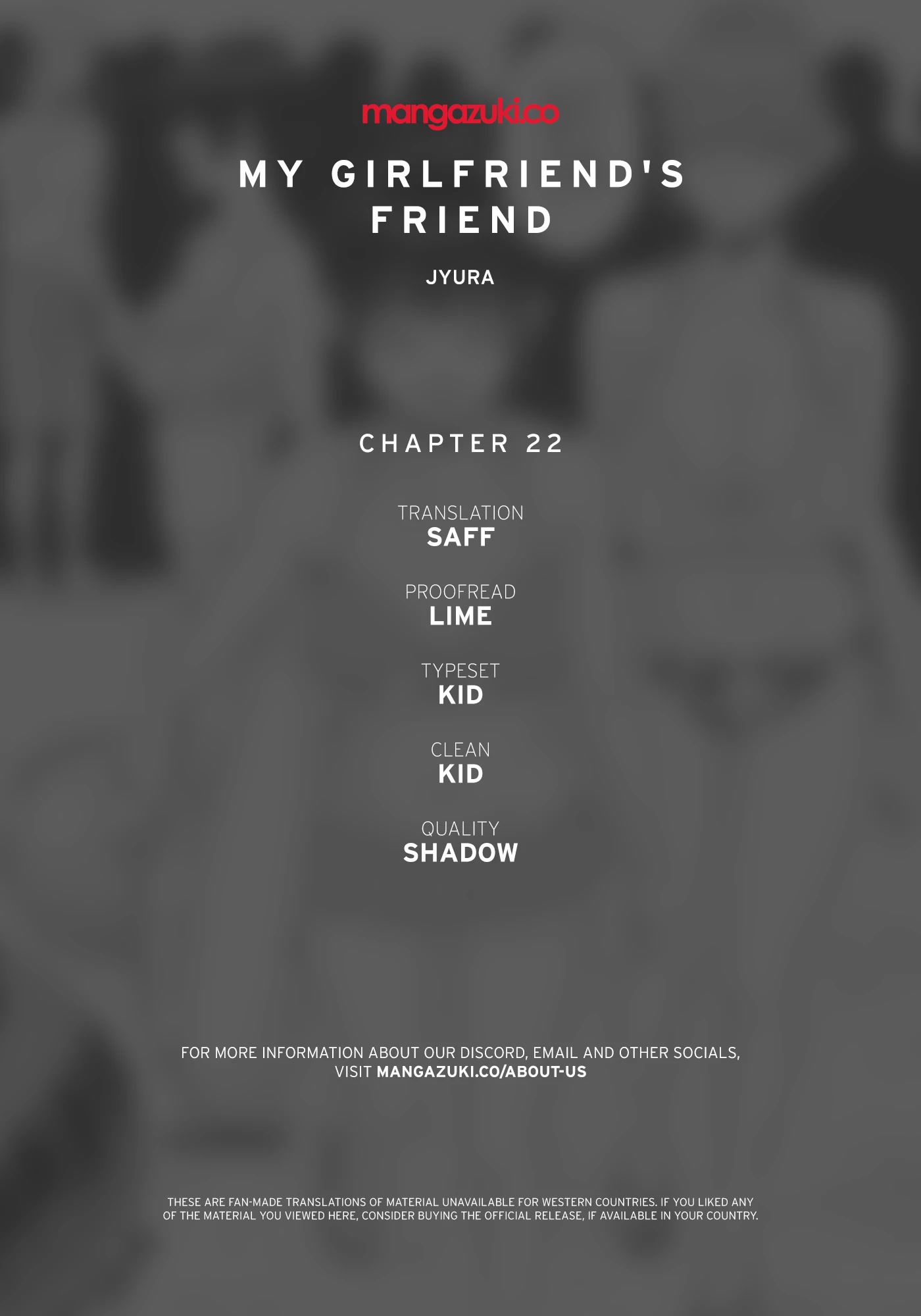 My Girlfriend's Friend - Chapter 22 Page 1