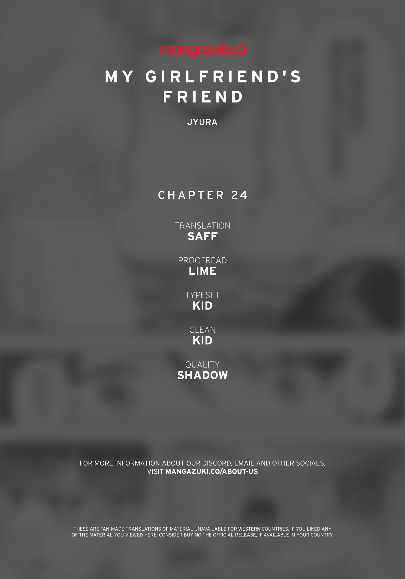 My Girlfriend's Friend - Chapter 24 Page 1