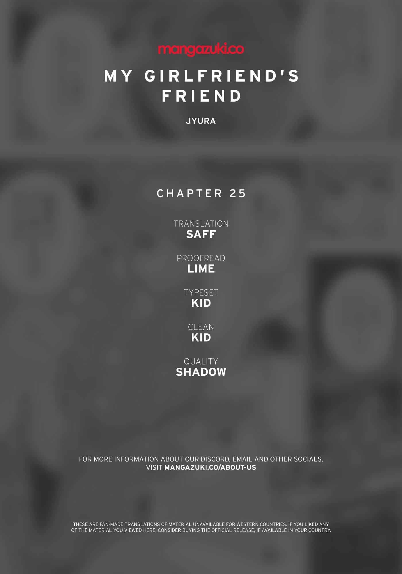 My Girlfriend's Friend - Chapter 25 Page 1