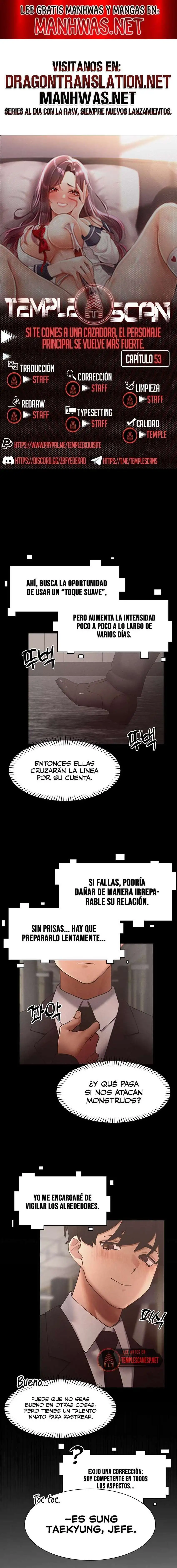 The Protagonist Gets Stronger When He Fucks the Female Hunter Raw - Chapter 53 Page 1