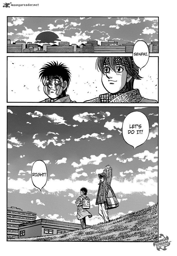 Hajime no Ippo - Chapter 1009 Page 18