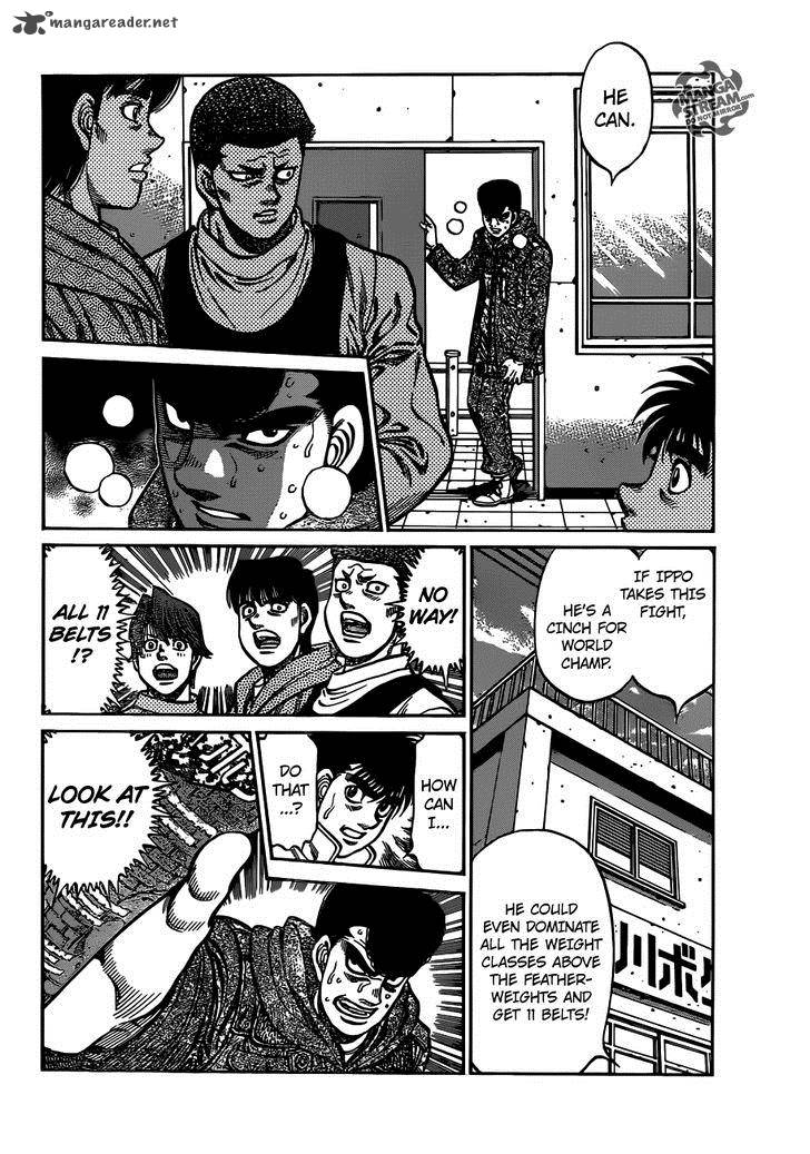 Hajime no Ippo - Chapter 1013 Page 9