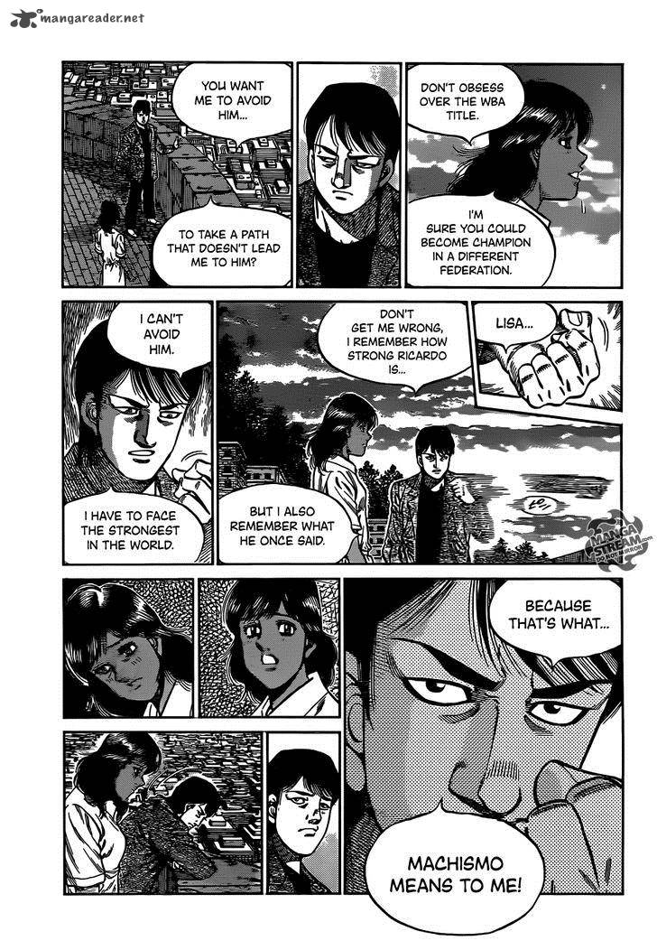 Hajime no Ippo - Chapter 1016 Page 4