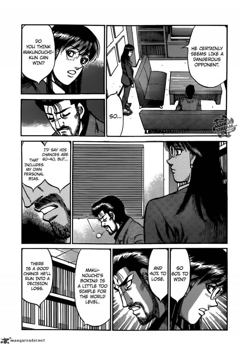 Hajime no Ippo - Chapter 1017 Page 8