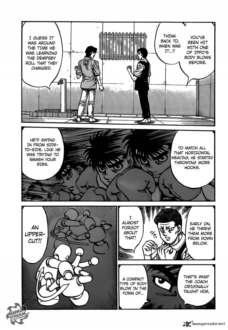 Hajime no Ippo - Chapter 1018 Page 7