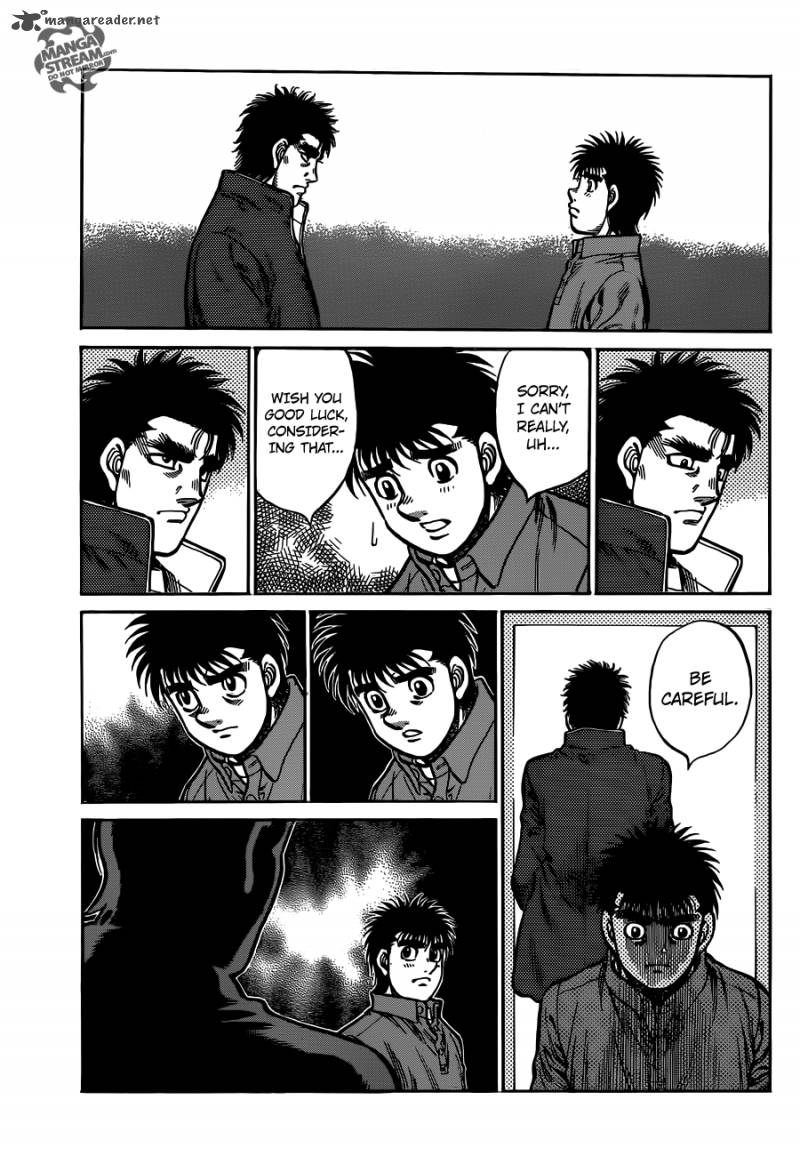 Hajime no Ippo - Chapter 1019 Page 14