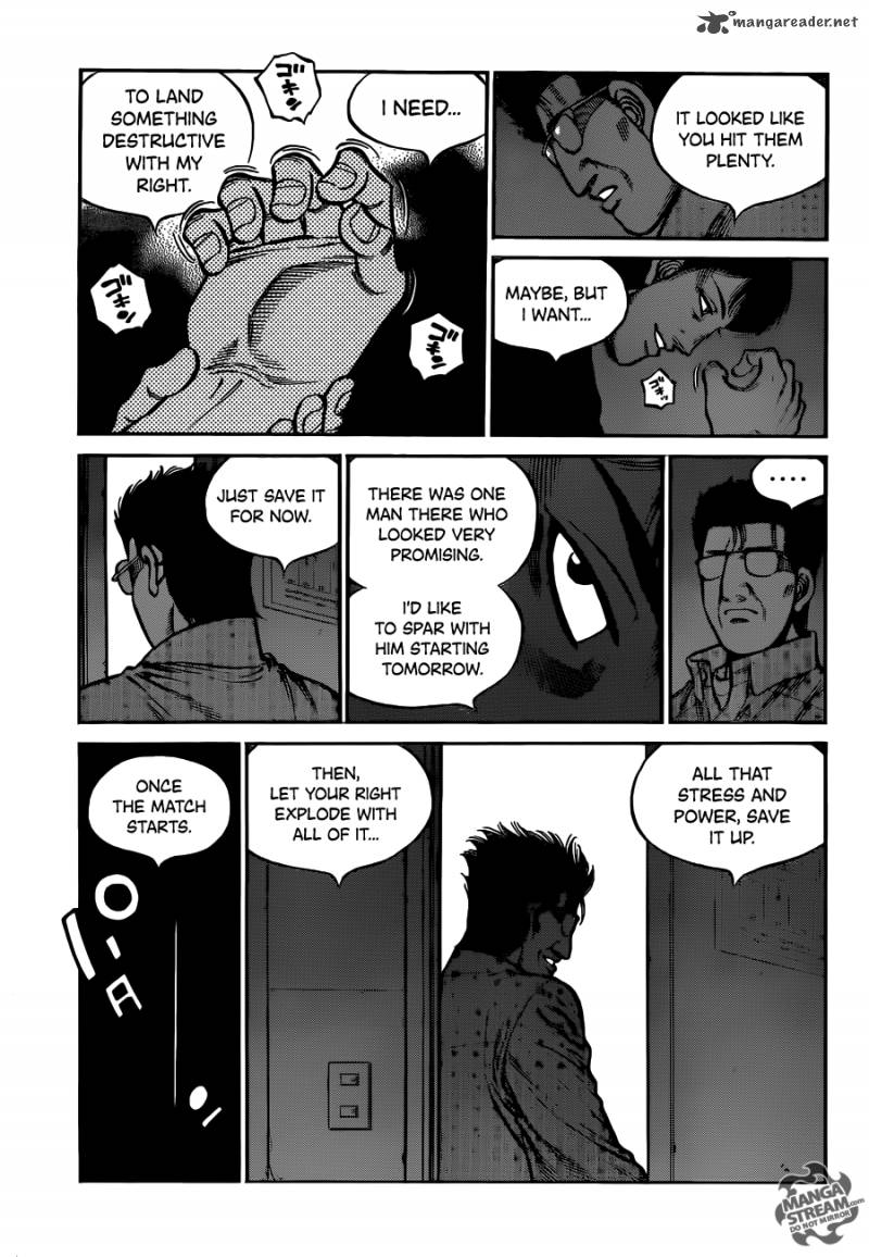 Hajime no Ippo - Chapter 1019 Page 9