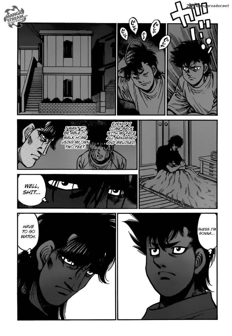 Hajime no Ippo - Chapter 1020 Page 14