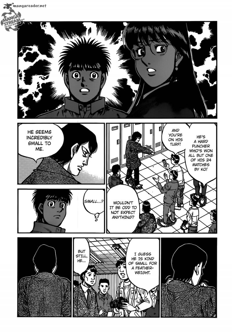 Hajime no Ippo - Chapter 1020 Page 9