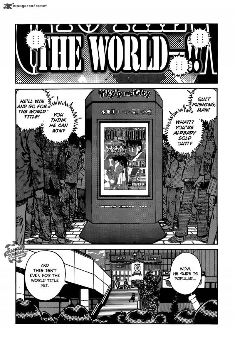 Hajime no Ippo - Chapter 1021 Page 10