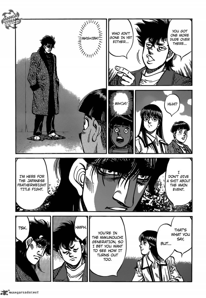 Hajime no Ippo - Chapter 1021 Page 12