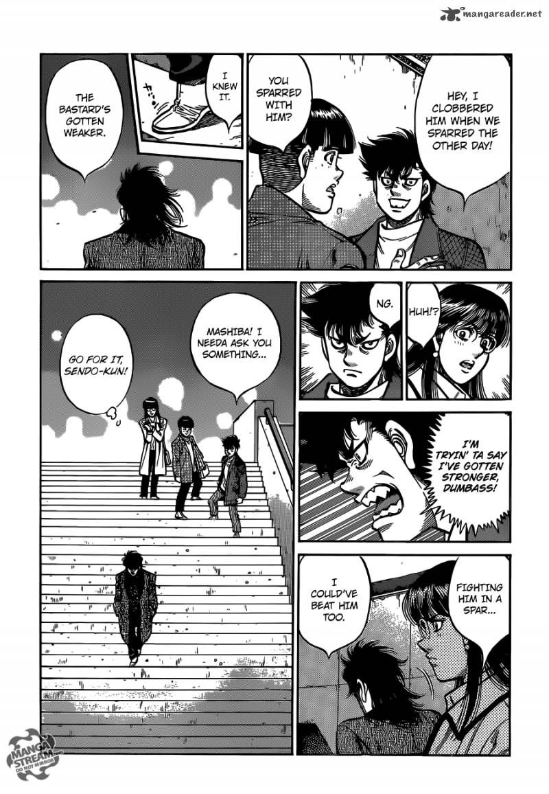 Hajime no Ippo - Chapter 1021 Page 14