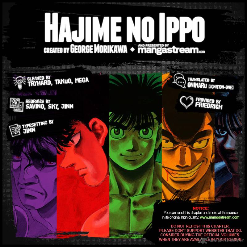 Hajime no Ippo - Chapter 1028 Page 2