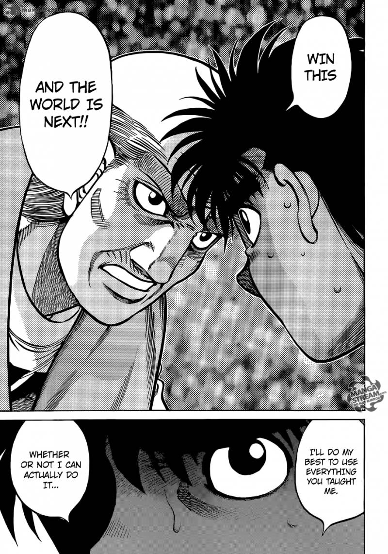 Hajime no Ippo - Chapter 1030 Page 9