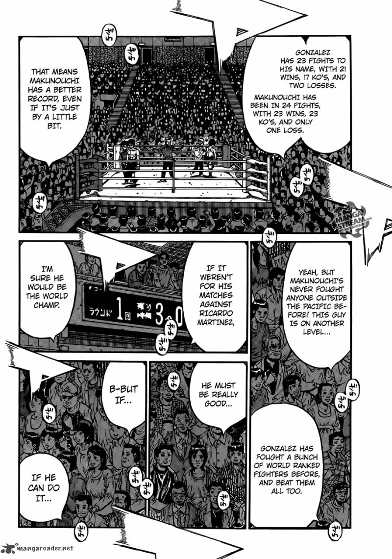 Hajime no Ippo - Chapter 1032 Page 12