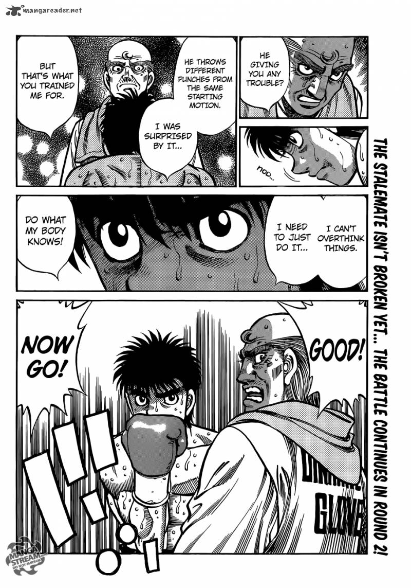 Hajime no Ippo - Chapter 1039 Page 17