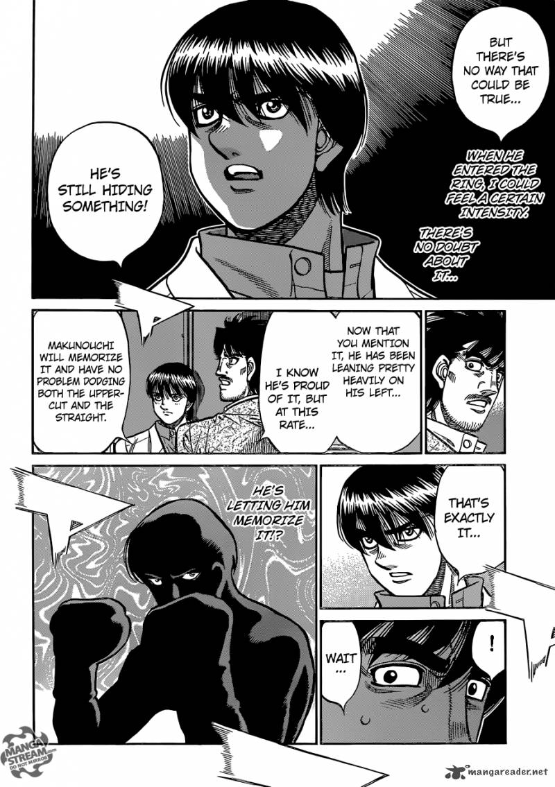 Hajime no Ippo - Chapter 1040 Page 13