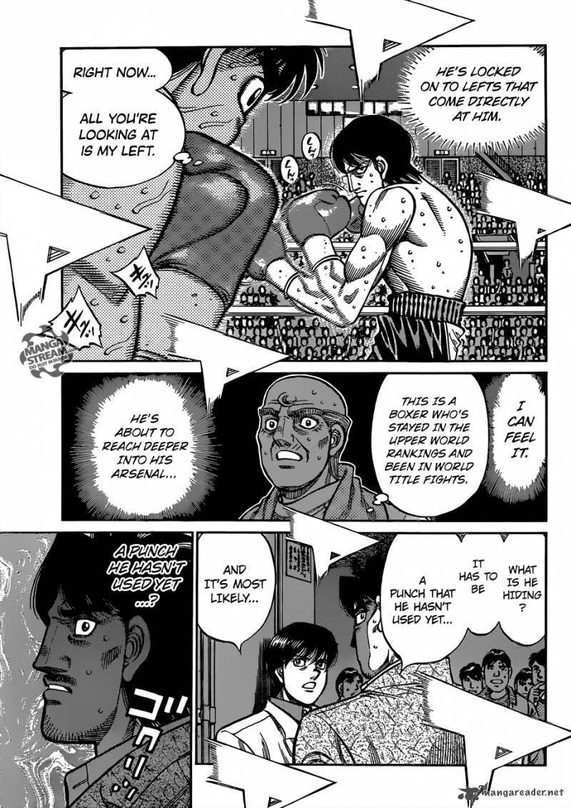 Hajime no Ippo - Chapter 1040 Page 14