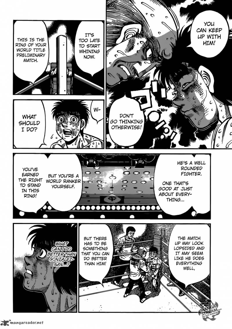 Hajime no Ippo - Chapter 1050 Page 12