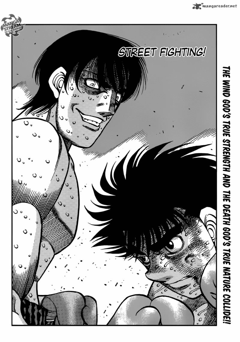 Hajime no Ippo - Chapter 1055 Page 14