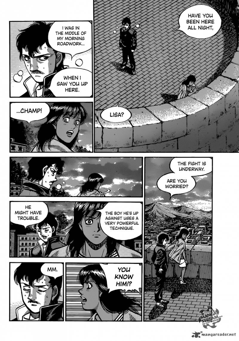 Hajime no Ippo - Chapter 1055 Page 6