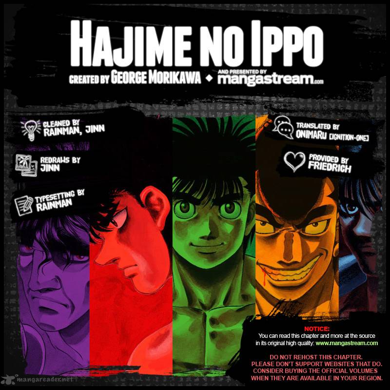 Hajime no Ippo - Chapter 1070 Page 2