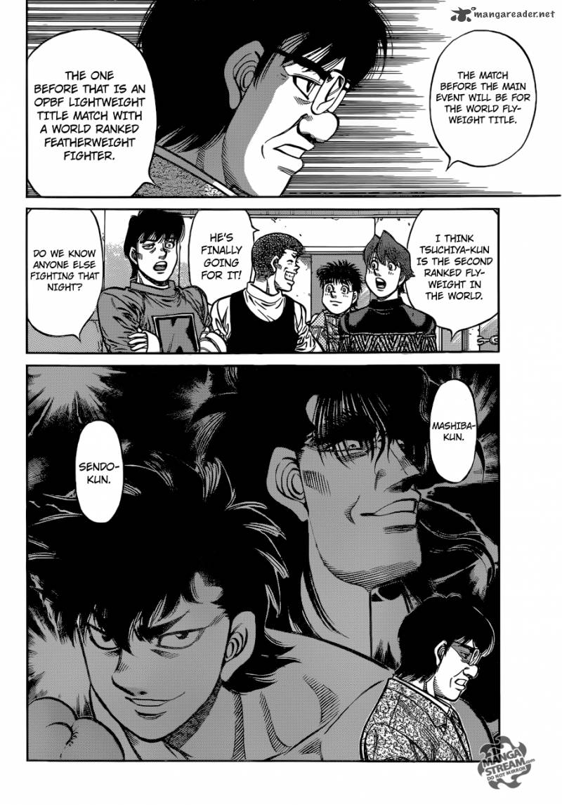 Hajime no Ippo - Chapter 1078 Page 3