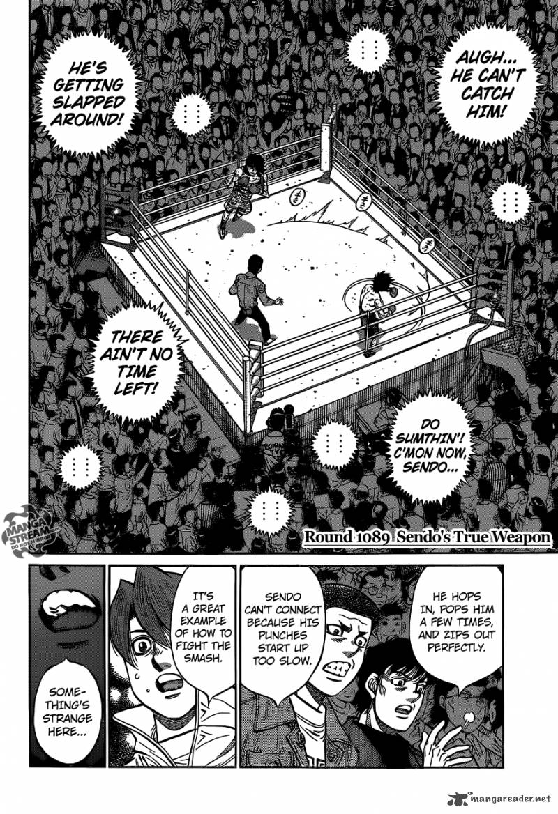 Hajime no Ippo - Chapter 1089 Page 3