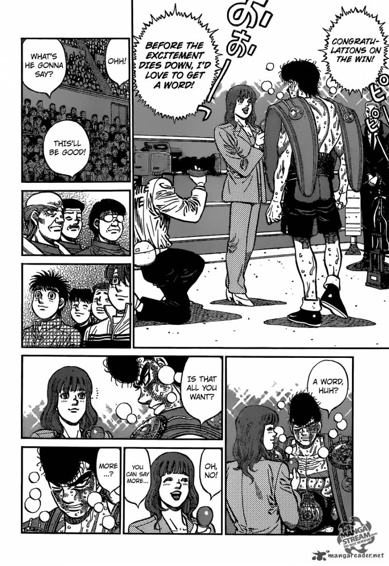 Hajime no Ippo - Chapter 1121 Page 7