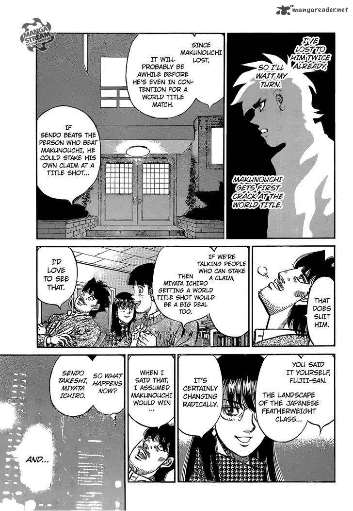 Hajime no Ippo - Chapter 1123 Page 5