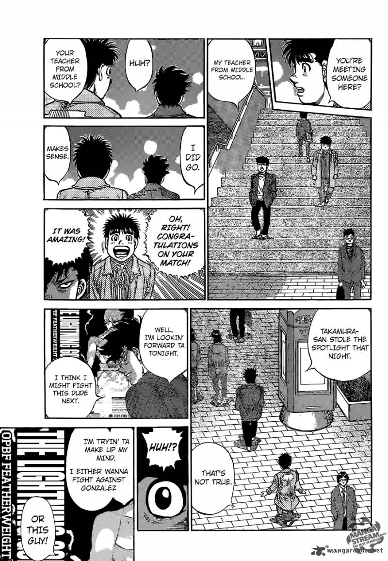 Hajime no Ippo - Chapter 1126 Page 13