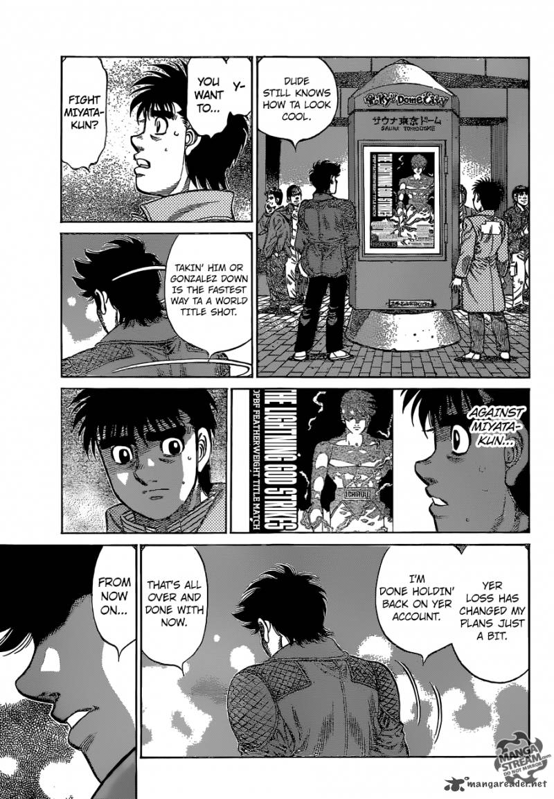 Hajime no Ippo - Chapter 1126 Page 15