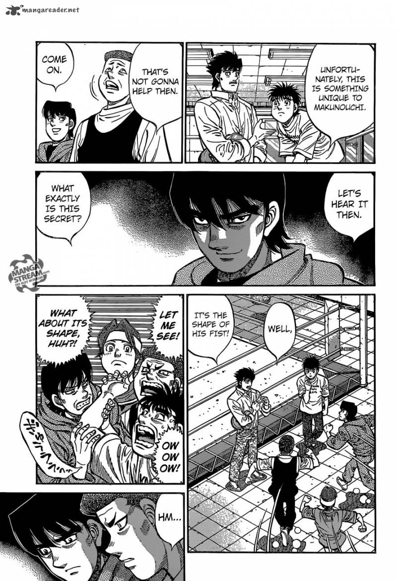 Hajime no Ippo - Chapter 1131 Page 3