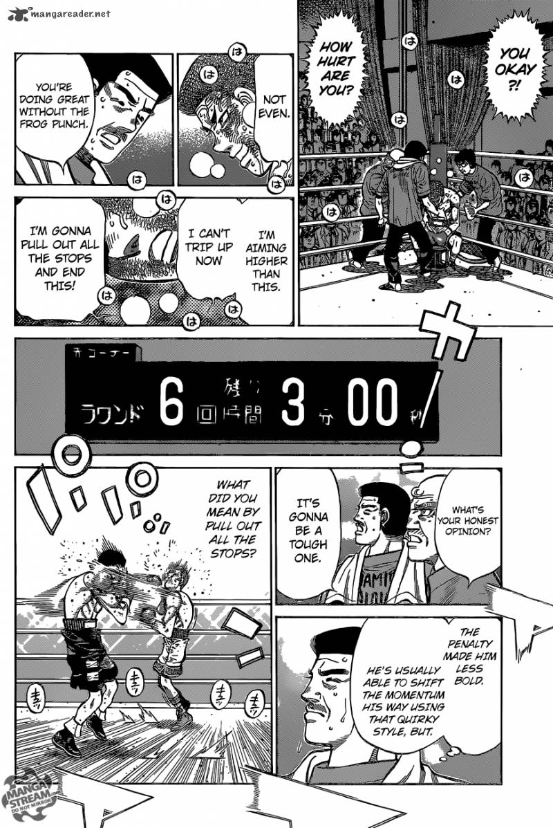 Hajime no Ippo - Chapter 1139 Page 12