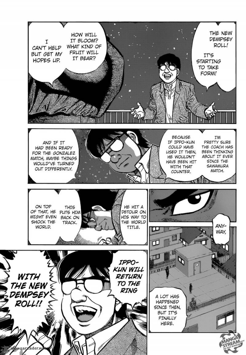 Hajime no Ippo - Chapter 1146 Page 13