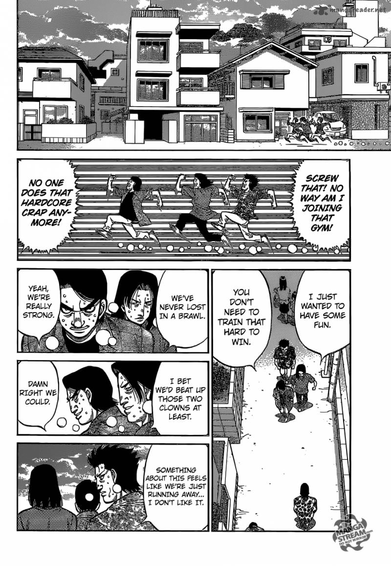 Hajime no Ippo - Chapter 1149 Page 14