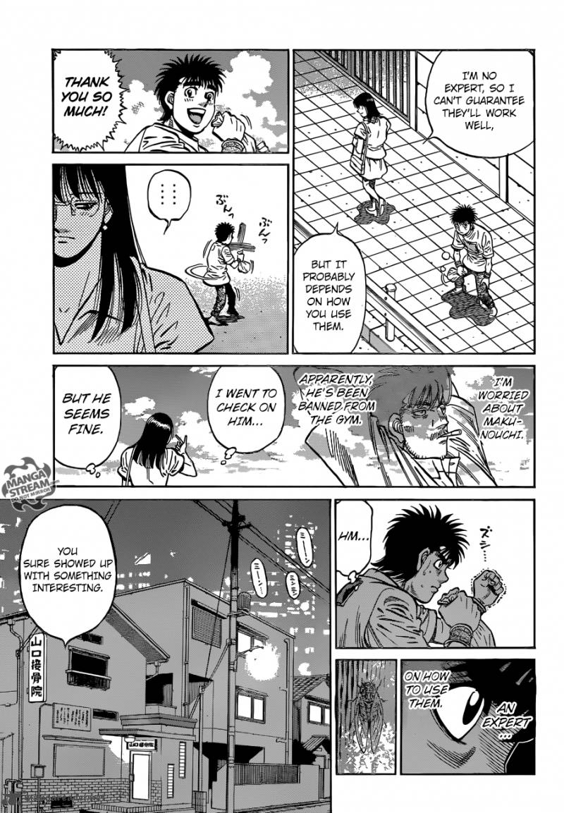 Hajime no Ippo - Chapter 1157 Page 13