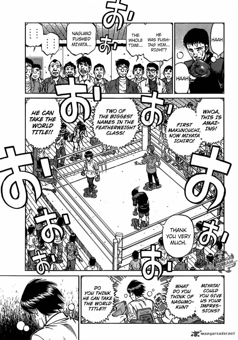 Hajime no Ippo - Chapter 1160 Page 15