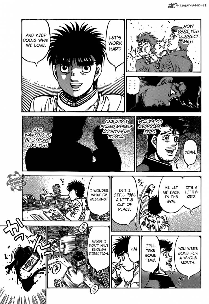 Hajime no Ippo - Chapter 1165 Page 11