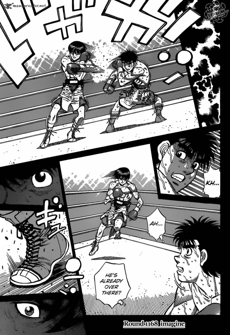 Hajime no Ippo - Chapter 1168 Page 4