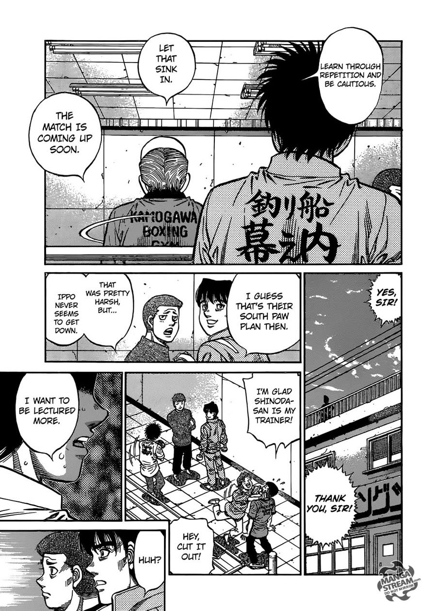 Hajime no Ippo - Chapter 1176 Page 3