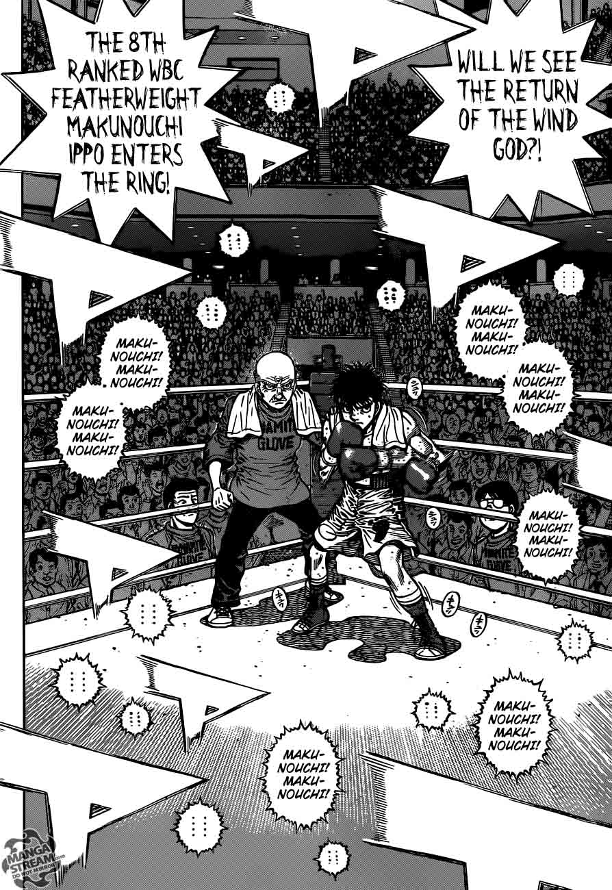 Hajime no Ippo - Chapter 1179 Page 15