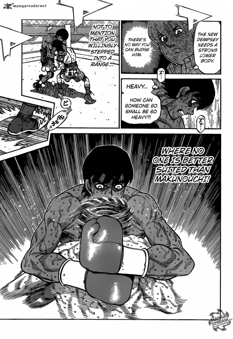 Hajime no Ippo - Chapter 1185 Page 15