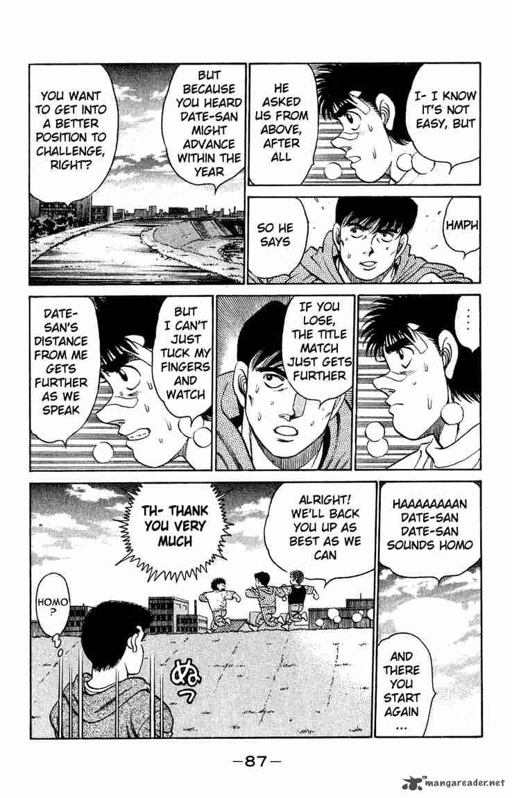 Hajime no Ippo - Chapter 119 Page 5