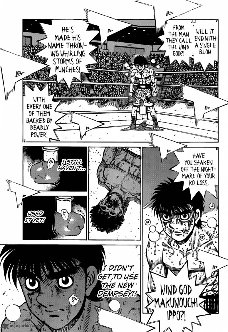 Hajime no Ippo - Chapter 1190 Page 8