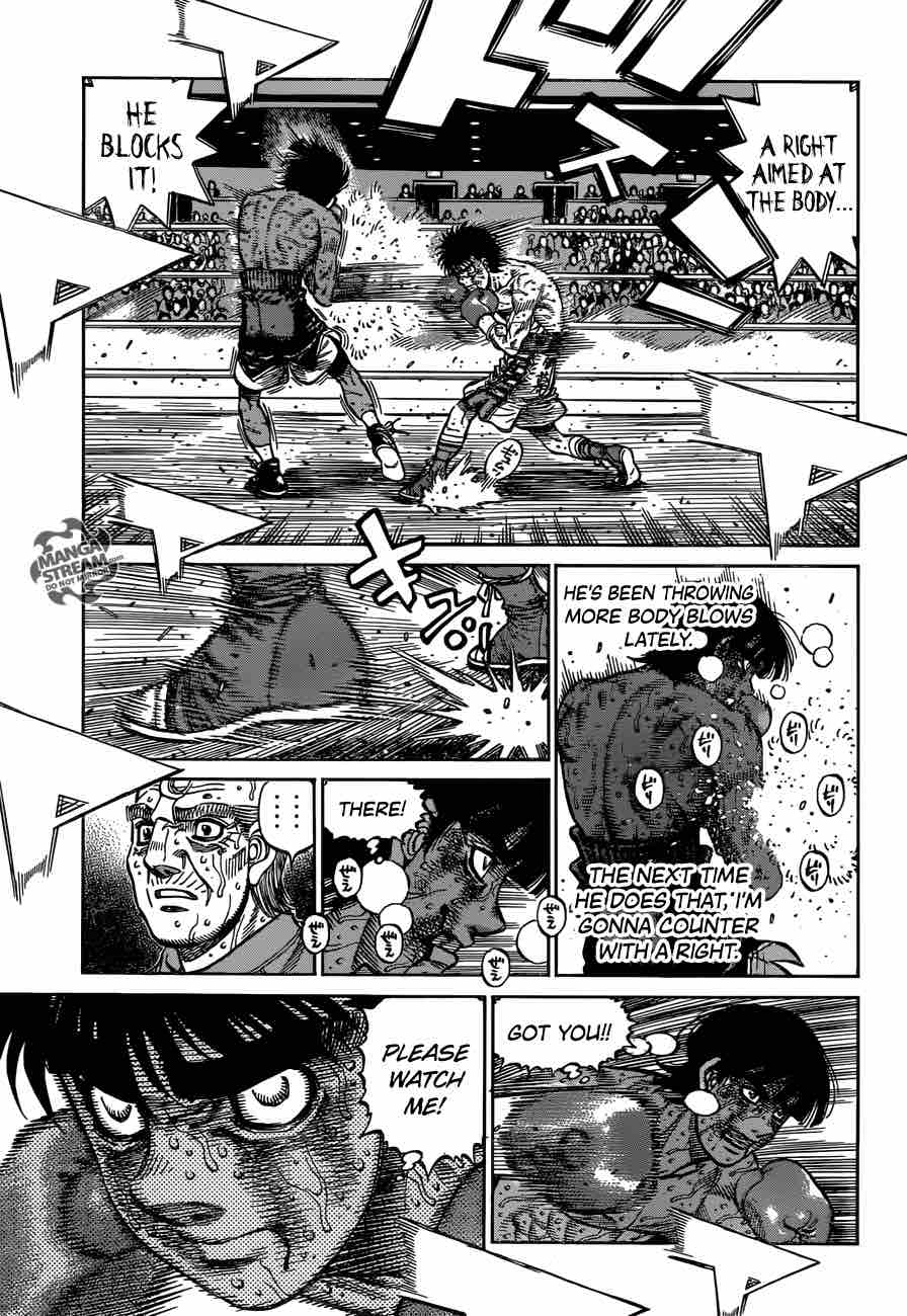 Hajime no Ippo - Chapter 1200 Page 3